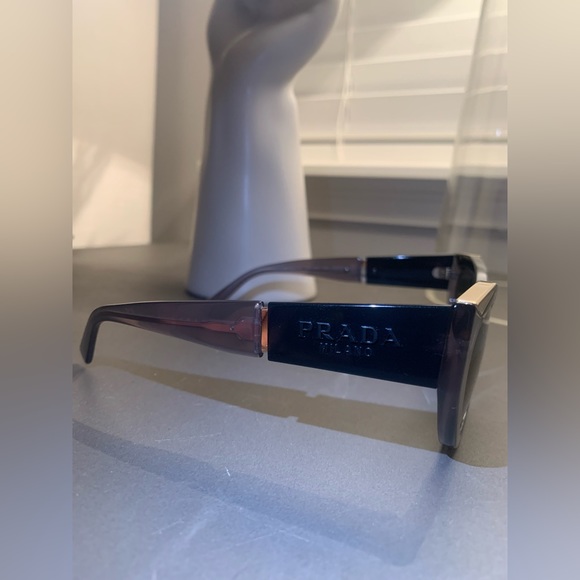 Prada Cat Eye Sunglasses (SPR 03W 03M 5SO) - Picture 2 of 5